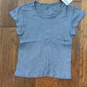 NWT Brandy Melville Blue Tee
